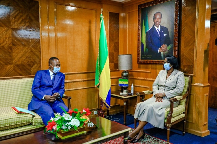 René Ndemezo’Obiang, le président du CESE reçu en audience à la Primature