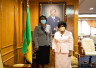 Au terme de sa mission au Gabon : l’ambassadeur d’Afrique du Sud fait ses adieux au Premier Ministre