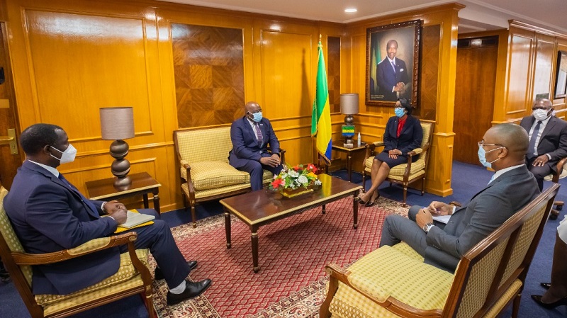 Le Représentant de l’OMS au Gabon reçu en audience par le Chef du Gouvernement